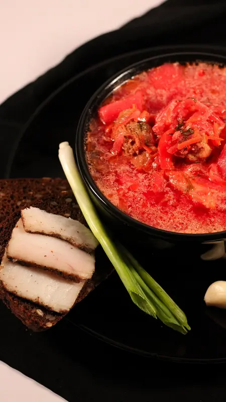 Borscht & cutlets