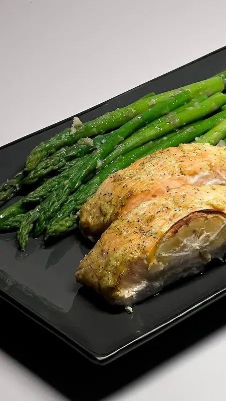 Salmon & chicken